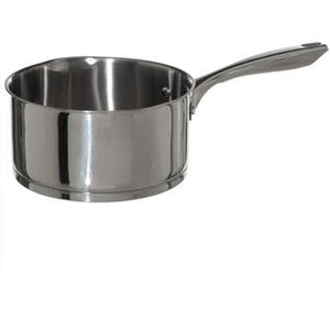 5Five - Steelpan/sauspan - Alle kookplaten geschikt - zilver - D20 cm