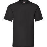 5-Pack Maat M - T-shirts zwart heren - Ronde hals - 165 g/m2 - Ondershirt - Zwarte ondershirts voor mannen