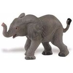 Plastic speelgoed figuur Afrikaanse olifant kalfje 8 cm