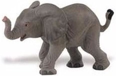 Safari LTD Speelgoed figuur - Afrikaanse olifant kalfje - kunststof - 8 cm