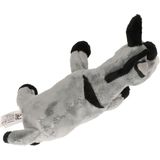 Pluche Wilde Ezel Knuffeldier van 23 cm In Het Grijs - Speelgoed Boerderij Knuffels