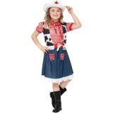 Cowgirl kinder kostuum