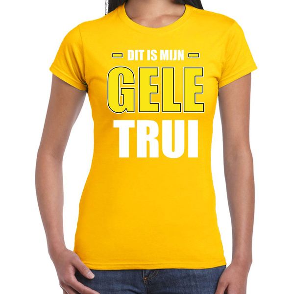 Gele t-shirts goedkoop kopen? | Beste prijs online | beslist.be