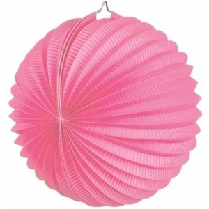 Lampion roze 22 cm