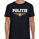 Politie t-shirt heren - beroepen / cadeau / verjaardag