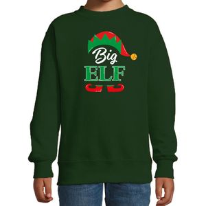 Big elf Kerstsweater - groen - kinderen - Kersttruien / Kerst outfit