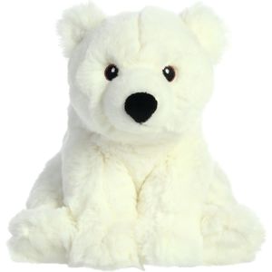 Pluche dieren knuffels ijsbeer van 24 cm - Knuffeldieren ijsberen speelgoed
