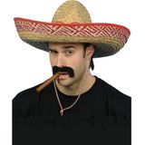 Mexicaanse poncho met sombrero