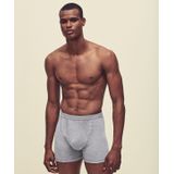 Fruit of the Loom classic boxer heren ondergoed katoen wit 4-pack Maat 2XL - Ondergoed voor heren