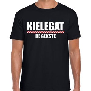 Carnaval t-shirt Kielegat de gekste voor heren - zwart - Breda - Carnavalsshirt / verkleedkleding