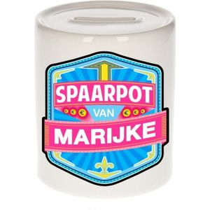 Kinder spaarpot voor Marijke  - keramiek - naam spaarpotten