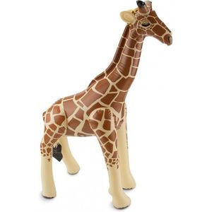 Opblaas giraffe 74 x 65 cm