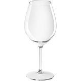 6x Witte of rode wijn wijnglazen 51 cl/510 ml van onbreekbaar transparant kunststof - Wijnen wijnliefhebbers drinkglazen - Wijn drinken