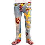 Flower Power legging voor meiden