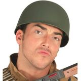 Soldaat/militair/leger helm groen voor volwassenen - Verkleedkleding spullen