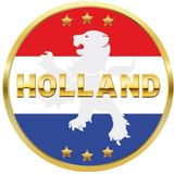 Holland versiering onderzetters/bierviltjes - 100 stuks - Holland feestartikelen