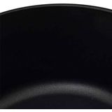 5Five - Steelpan/sauspan - Alle kookplaten geschikt - zwart - D21 cm