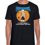 Bellatio Decorations Verkleed t-shirt voor heren - Hannibal - a team - tv serie - i love it when