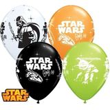 18x stuks Star Wars thema verjaardag ballonnen - Feestartikelen en versieringen