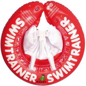 Rode zwem trainer reddingsband voor baby/dreumes - Zwembenodigdheden - Zwemhulpjes - Veilig zwemmen - Leren zwemmen - zwembanden/zwemringen/floats