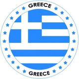 50x Bierviltjes Griekenland thema print - Onderzetters Griekse vlag - Landen decoratie feestartikelen