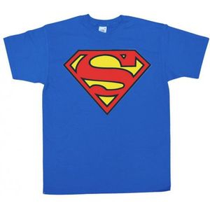 Superman logo verkleed t-shirt heren - DC Comics
