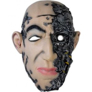 Horror thema masker cyborg