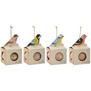 Esschert Design Vogelvoer - vetbol in houder 500 gram - tuinvogels voeren