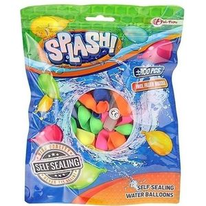 400x Gekleurde zelfsluitende waterballonnen - Buitenspeelgoed - Waterbommen - Watergevecht