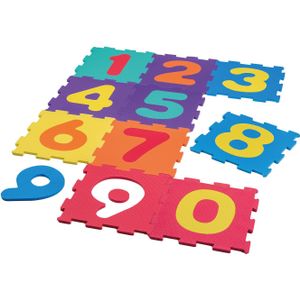 Puzzelmat met cijfers 0 t/m 9 (36 stukjes) - Educatief speelgoed voor kinderen