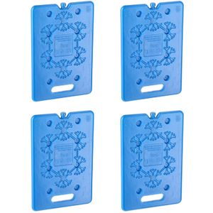 6x Blauwe koelelementen 600 gram 20 x 30 cm - Koelblokken/koelelementen voor koeltas/koelbox