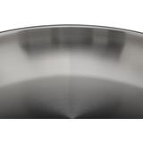 Secret de Gourmet - Koekenpan - Alle kookplaten/warmtebronnen geschikt - zilver - Dia 28 cm