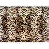 Decoratie plakfolie - 3x - panter print - 45 cm x 2 m - zelfklevend