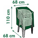 2x Afdekhoezen/Beschermhoezen Tuinstoelen 68 X 110 cm