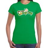 St. Patricks day t-shirt groen voor dames - Its your lucky day - Ierse feest kleding / outfit / kostuum