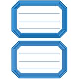 Herma Keuken/voorraadkast etiketten/stickers - 36x - blauw/wit