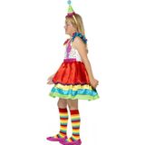 Kleurrijk clowns jurkje voor meisjes