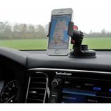 Universele gsm/navigatie houder met zuignap - Smartphone/GPS auto houder