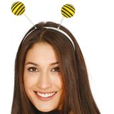 Bijtje/bijen verkleed set - vleugels/rokje/diadeem - geel - kinderen - carnaval verkleed accessoires