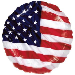 Amerikaanse vlag folie ballon