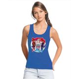 Toppers Blauw Toppers in concert 2019 officieel tanktop/ mouwloos shirt dames - Officiele Toppers in concert merchandise