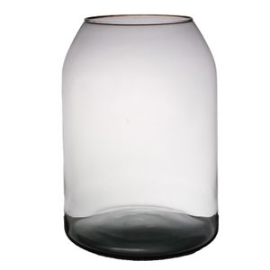 Hakbijl Glass Bloemenvaas Barcelona - transparant - eco glas - D25 x H35 cm