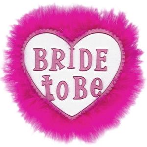 Bride to be broche
