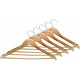 Benson Kledinghangers/klerenhangers - 10x - hout - 45 x 24 cm