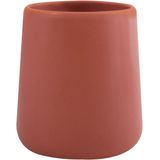 MSV Zeeppompje en drink/tandenborstel beker - badkamer set Malmo - keramiek - terracotta