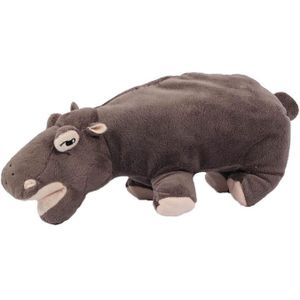 Pia Soft Toys Knuffeldier Nijlpaard - zachte pluche stof - premium kwaliteit knuffels - grijs - 29 cm - Nijlpaarden