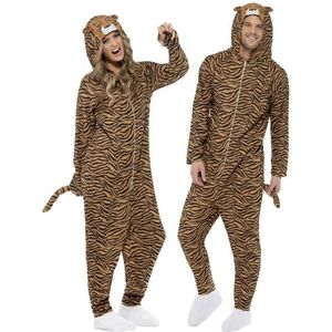 Onesie tijger voor volwassenen