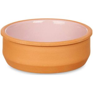 La Dehesa - Set 6x tapas/creme brulee schaaltjes terracotta/roze 12cm