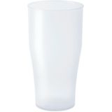 Juypal longdrink glas - 12x - wit - kunststof - 450 ml - herbruikbaar - BPA-vrij