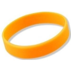 Siliconen armbandje in neon oranje - Fanartikelen - Koningsdag